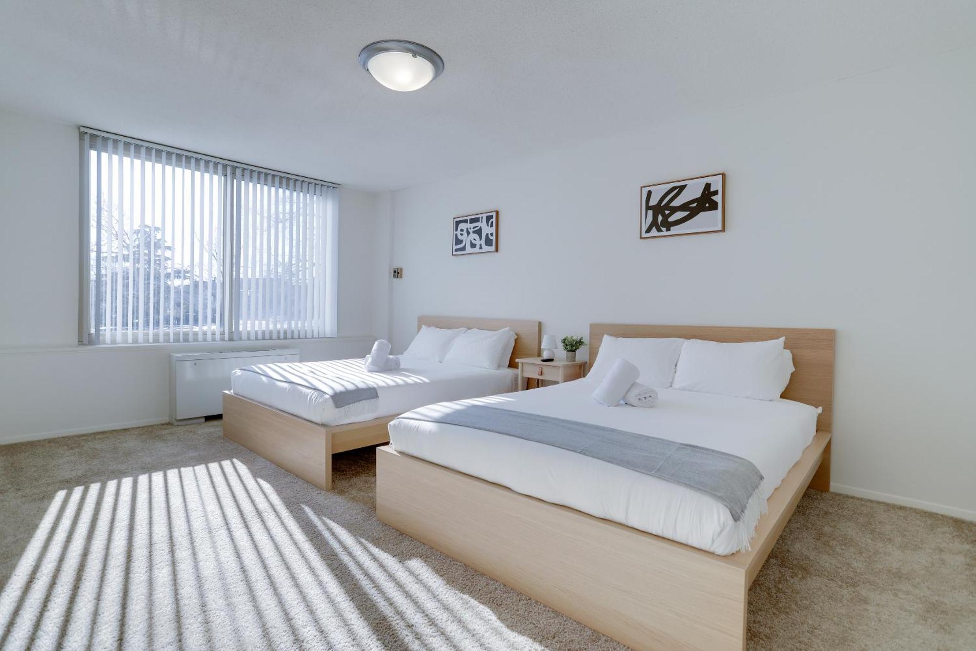 Spacious 2 Bedrooms Apt @Crystal City With Gym Arlington Zewnętrze zdjęcie